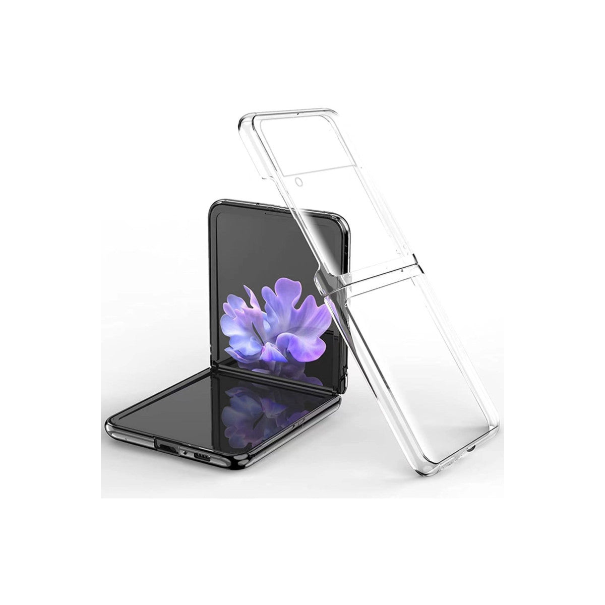 Newface Samsung Galaxy Z Flip 3 Kılıf Fold TPU Silikon