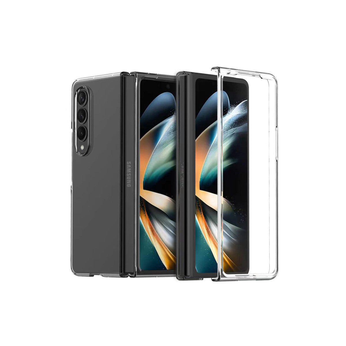 Newface Samsung Galaxy Z Fold 3 Kılıf Fold TPU Silikon