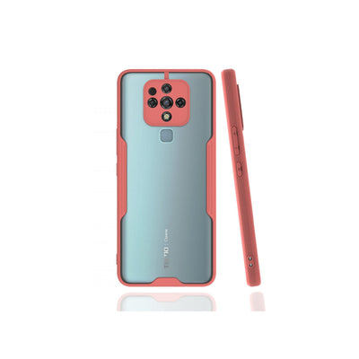 Newface Tecno Camon 16 Kılıf Platin Silikon