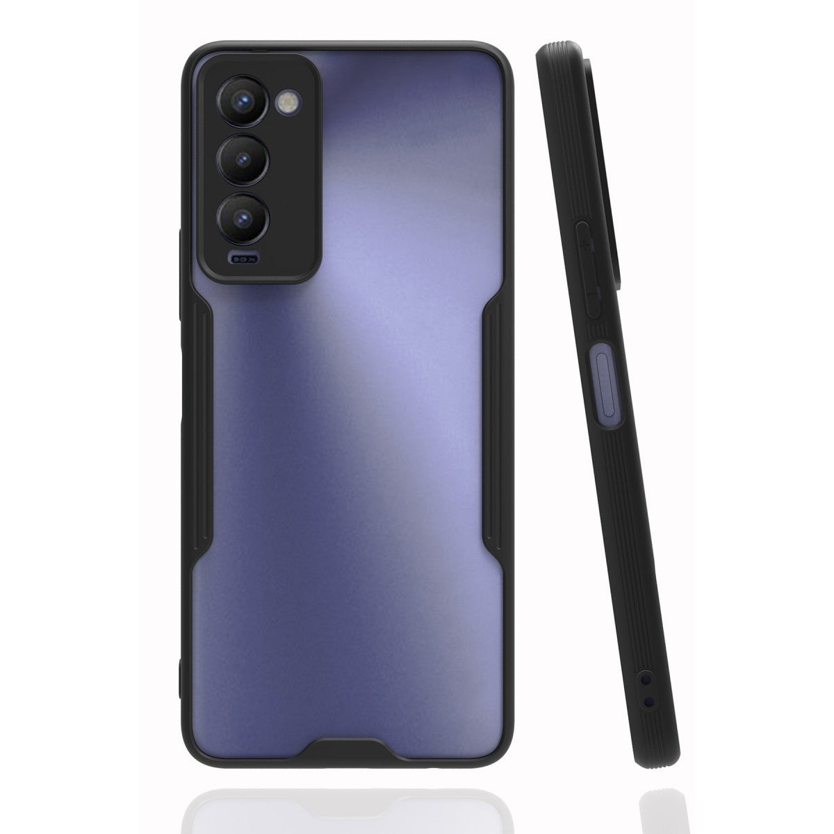 Newface Tecno Camon 18 Kılıf Platin Silikon