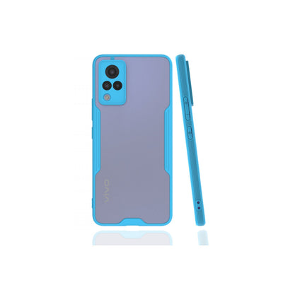 Newface Vivo V21 Kılıf Platin Silikon