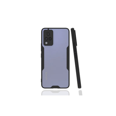 Newface Vivo V21 Kılıf Platin Silikon