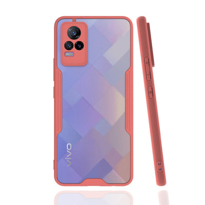 Newface Vivo V21e Kılıf Platin Silikon