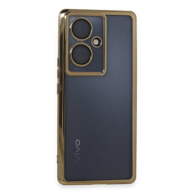 Newface Vivo V29 Lite Kılıf Razer Lensli Silikon