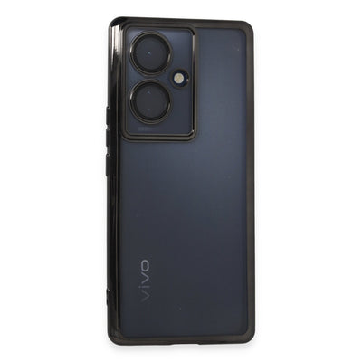 Newface Vivo V29 Lite Kılıf Razer Lensli Silikon