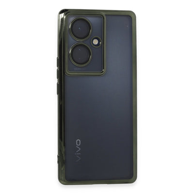 Newface Vivo V29 Lite Kılıf Razer Lensli Silikon