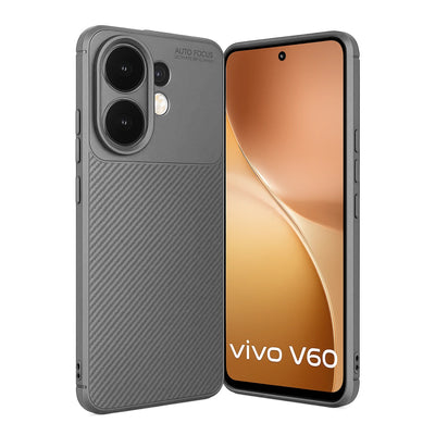 Newface Vivo V60 5G Auto Focus Karbon Kapak