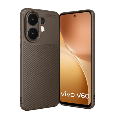 Newface Vivo V60 5G Auto Focus Karbon Kapak