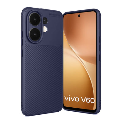 Newface Vivo V60 5G Auto Focus Karbon Kapak