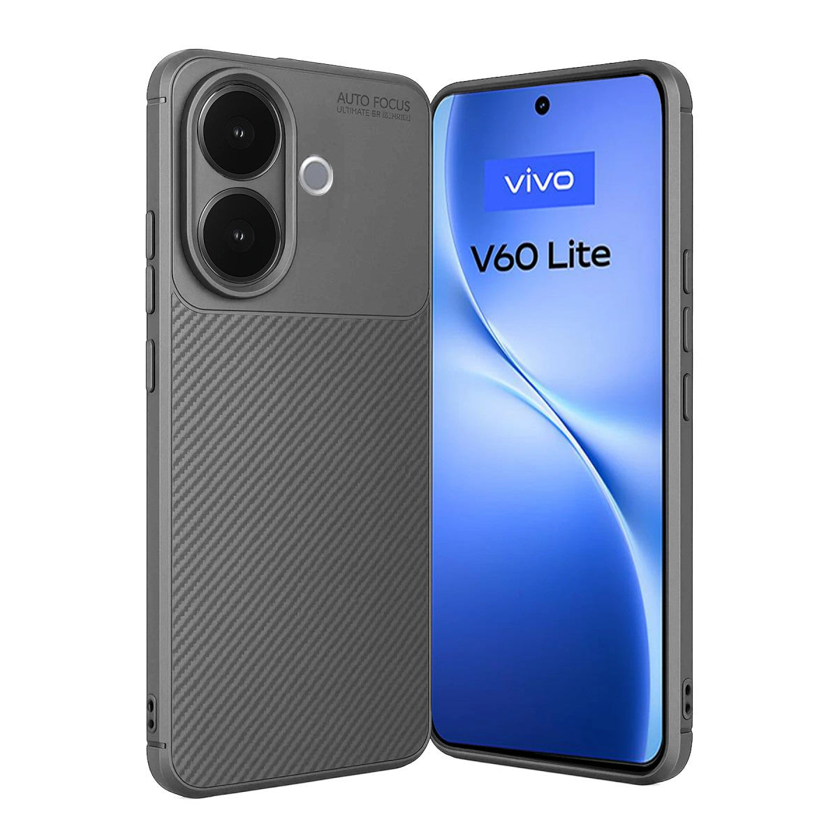 Newface Vivo V60 Lite Auto Focus Karbon Kapak