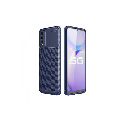 Newface Vivo Y11S Kılıf Auto Focus Karbon Kapak