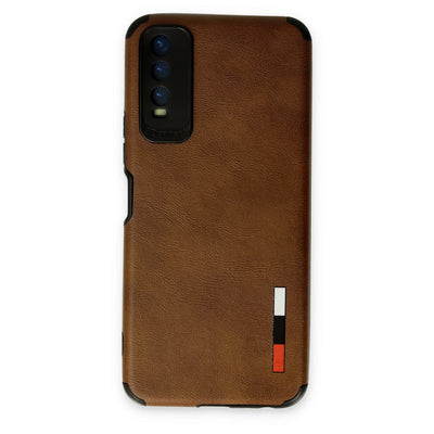 Newface Vivo Y11S Kılıf Loop Deri Silikon
