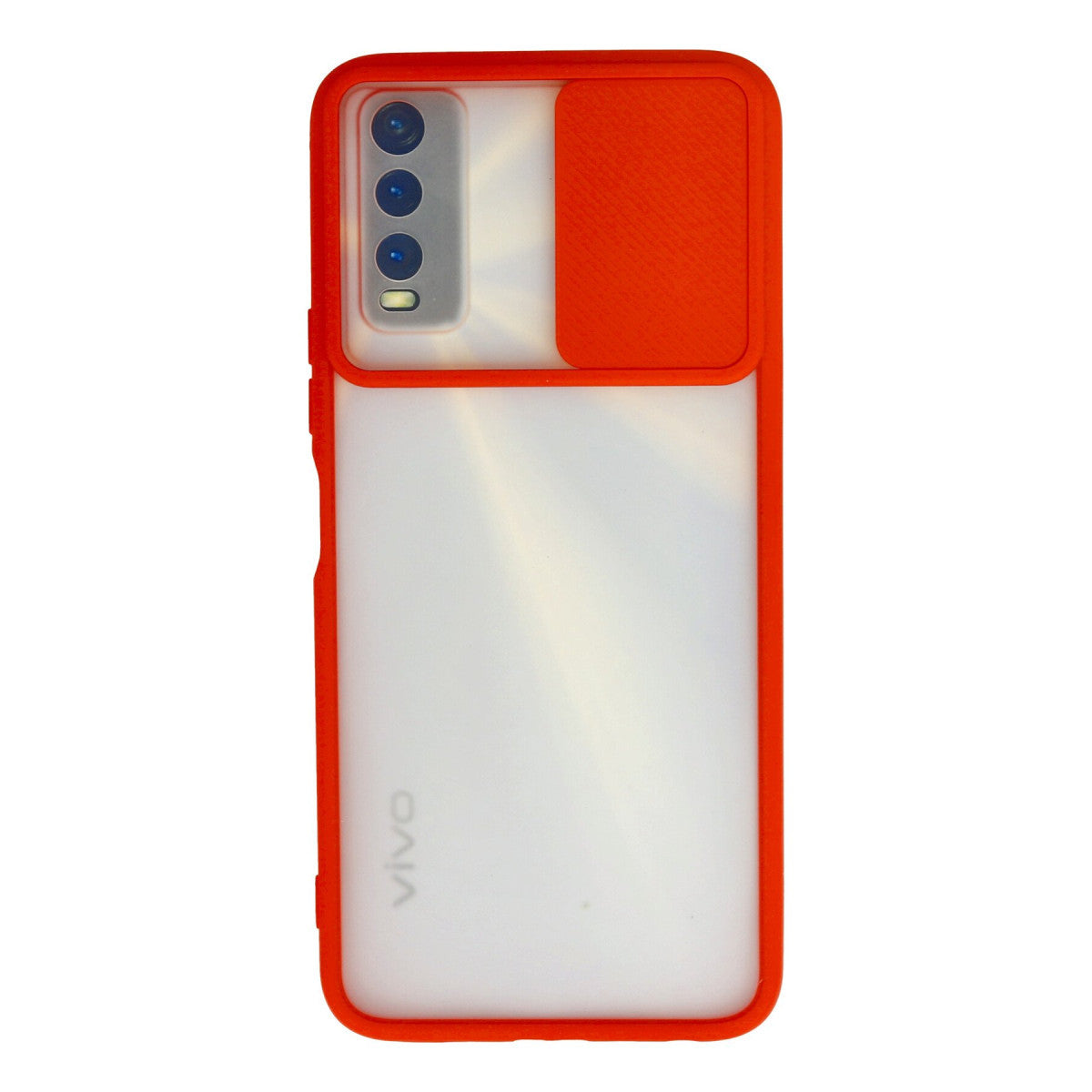 Newface Vivo Y11S Kılıf Palm Buzlu Kamera Sürgülü Silikon