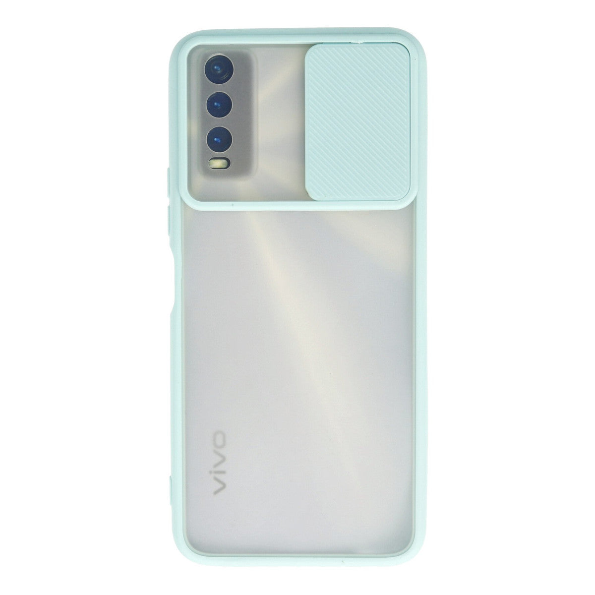 Newface Vivo Y11S Kılıf Palm Buzlu Kamera Sürgülü Silikon