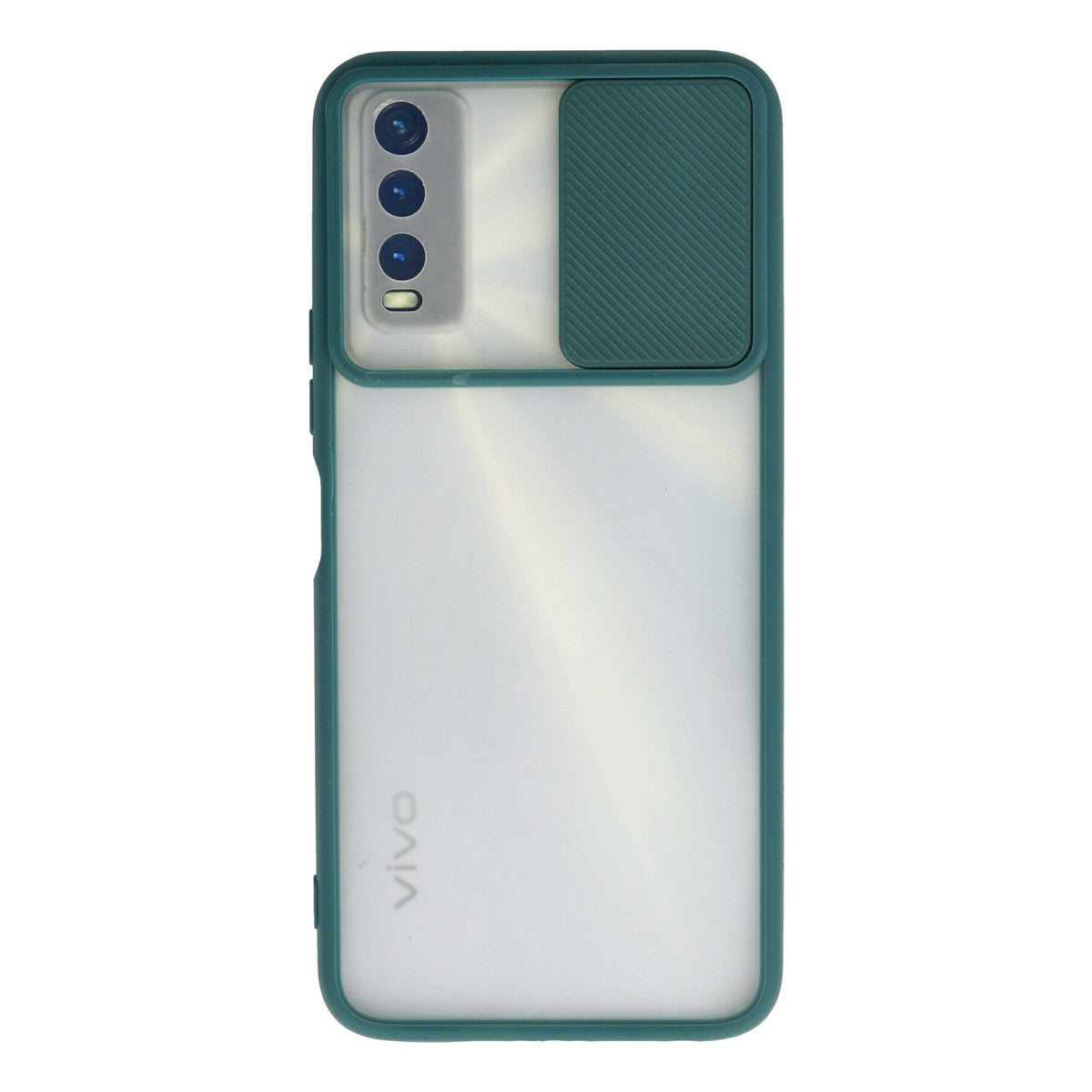 Newface Vivo Y11S Kılıf Palm Buzlu Kamera Sürgülü Silikon