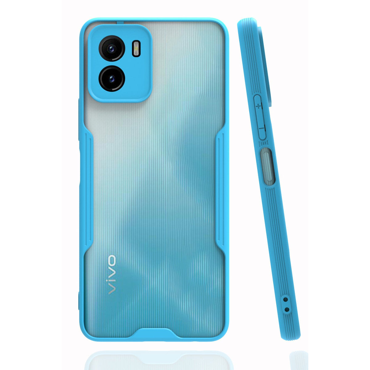 Newface Vivo Y15S Kılıf Platin Silikon