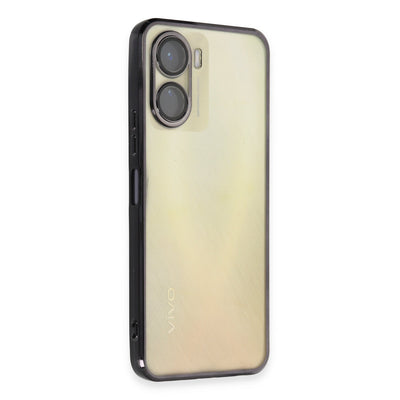Newface Vivo Y16 Kılıf Razer Lensli Silikon