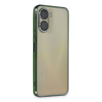 Newface Vivo Y16 Kılıf Razer Lensli Silikon