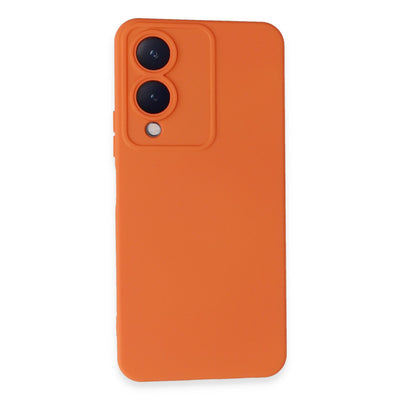 Newface Vivo Y17S Kılıf Nano içi Kadife Silikon