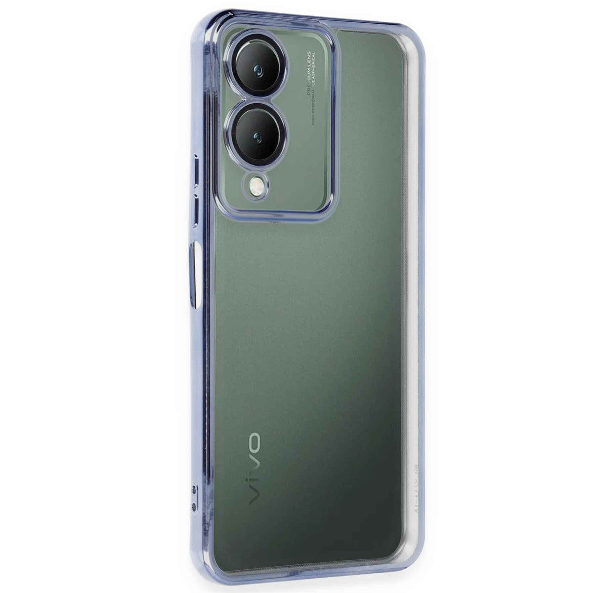 Newface Vivo Y17S Kılıf Razer Lensli Silikon