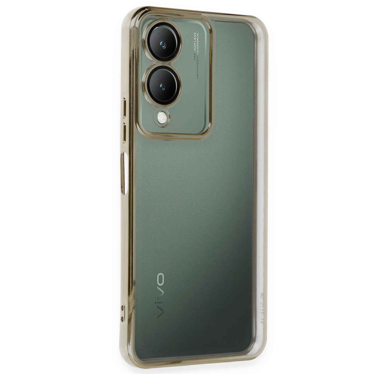 Newface Vivo Y17S Kılıf Razer Lensli Silikon