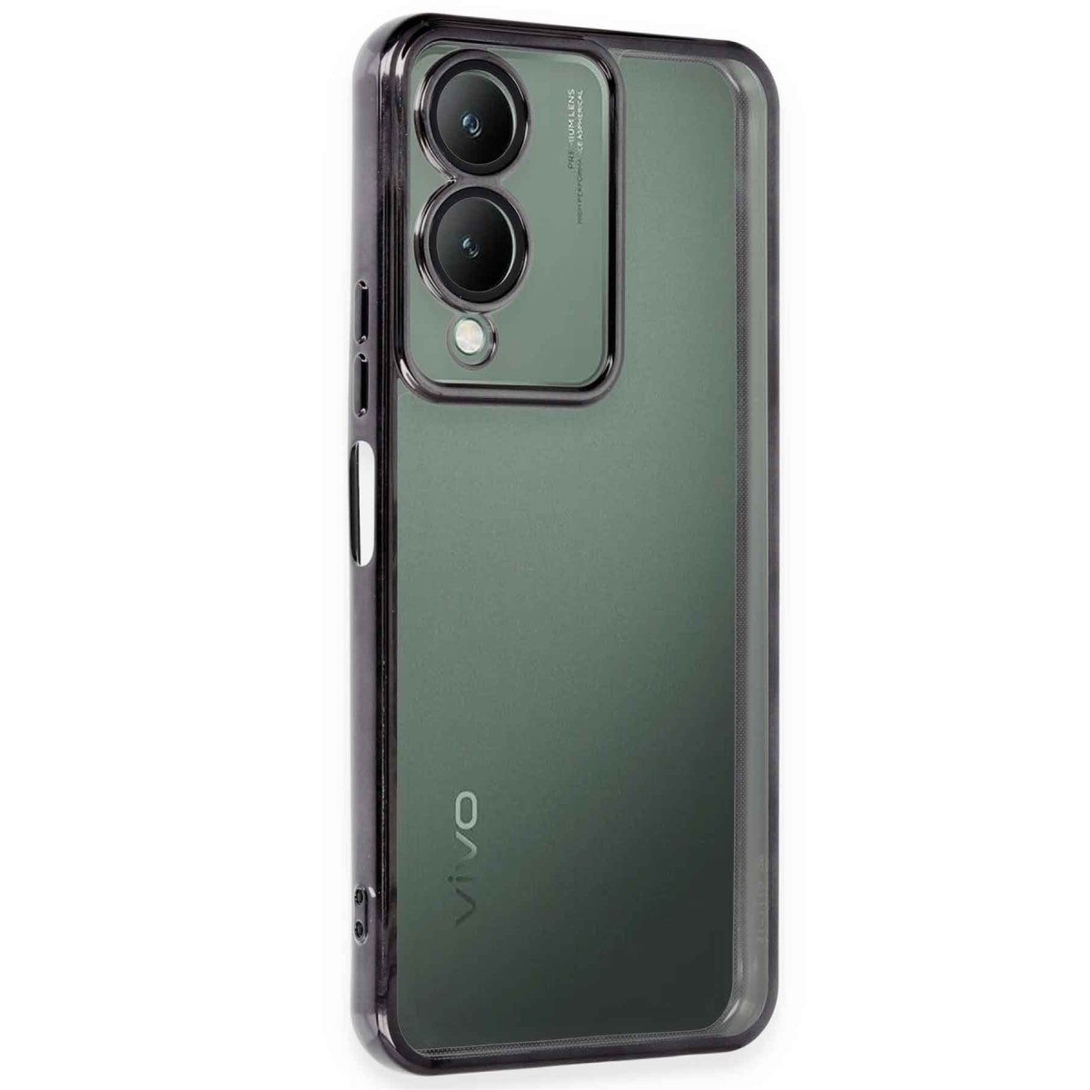Newface Vivo Y17S Kılıf Razer Lensli Silikon