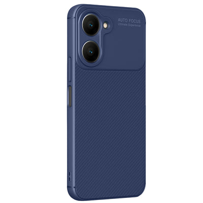 Newface Vivo Y18 Kılıf Auto Focus Karbon Kapak