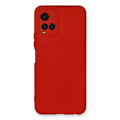 Newface Vivo Y21S Kılıf Nano içi Kadife Silikon