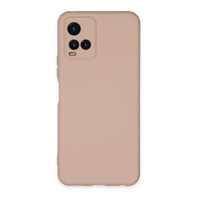 Newface Vivo Y21S Kılıf Nano içi Kadife Silikon
