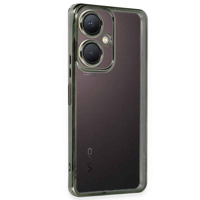 Newface Vivo Y27 Kılıf Razer Lensli Silikon