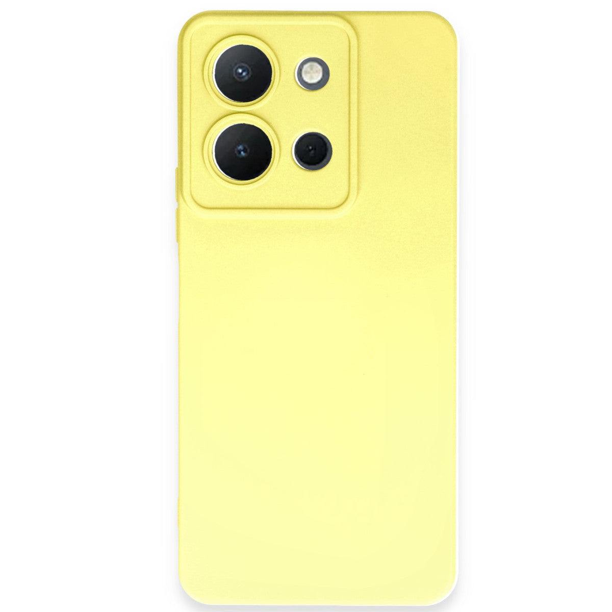 Newface Vivo Y36 Kılıf Nano içi Kadife Silikon