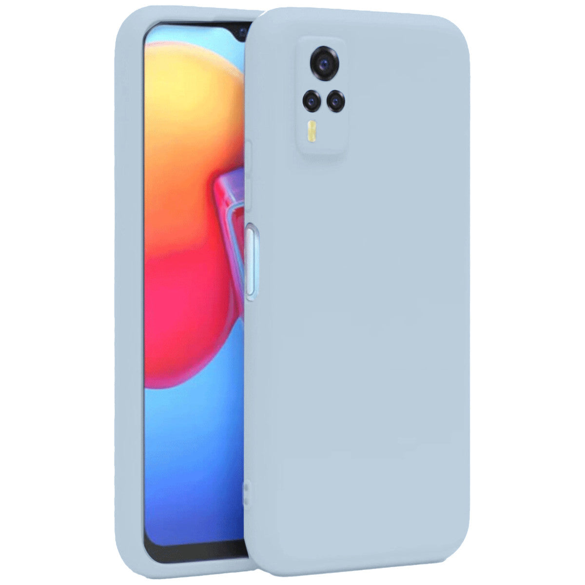 Newface Vivo Y53S Kılıf Nano içi Kadife Silikon