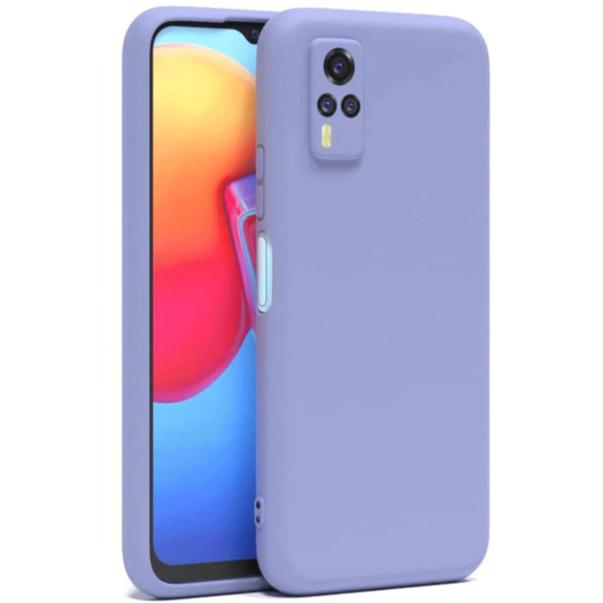 Newface Vivo Y53S Kılıf Nano içi Kadife Silikon