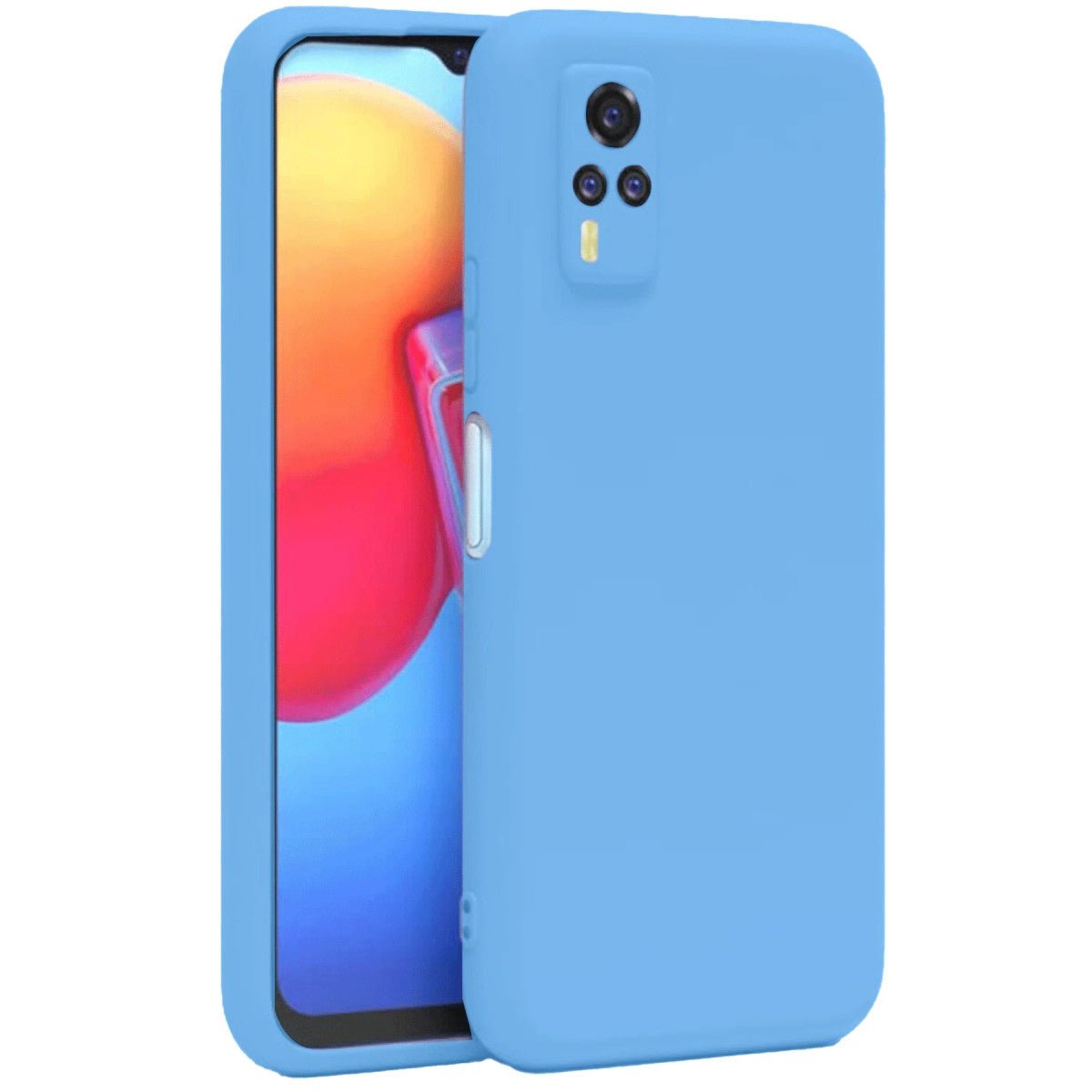 Newface Vivo Y53S Kılıf Nano içi Kadife Silikon