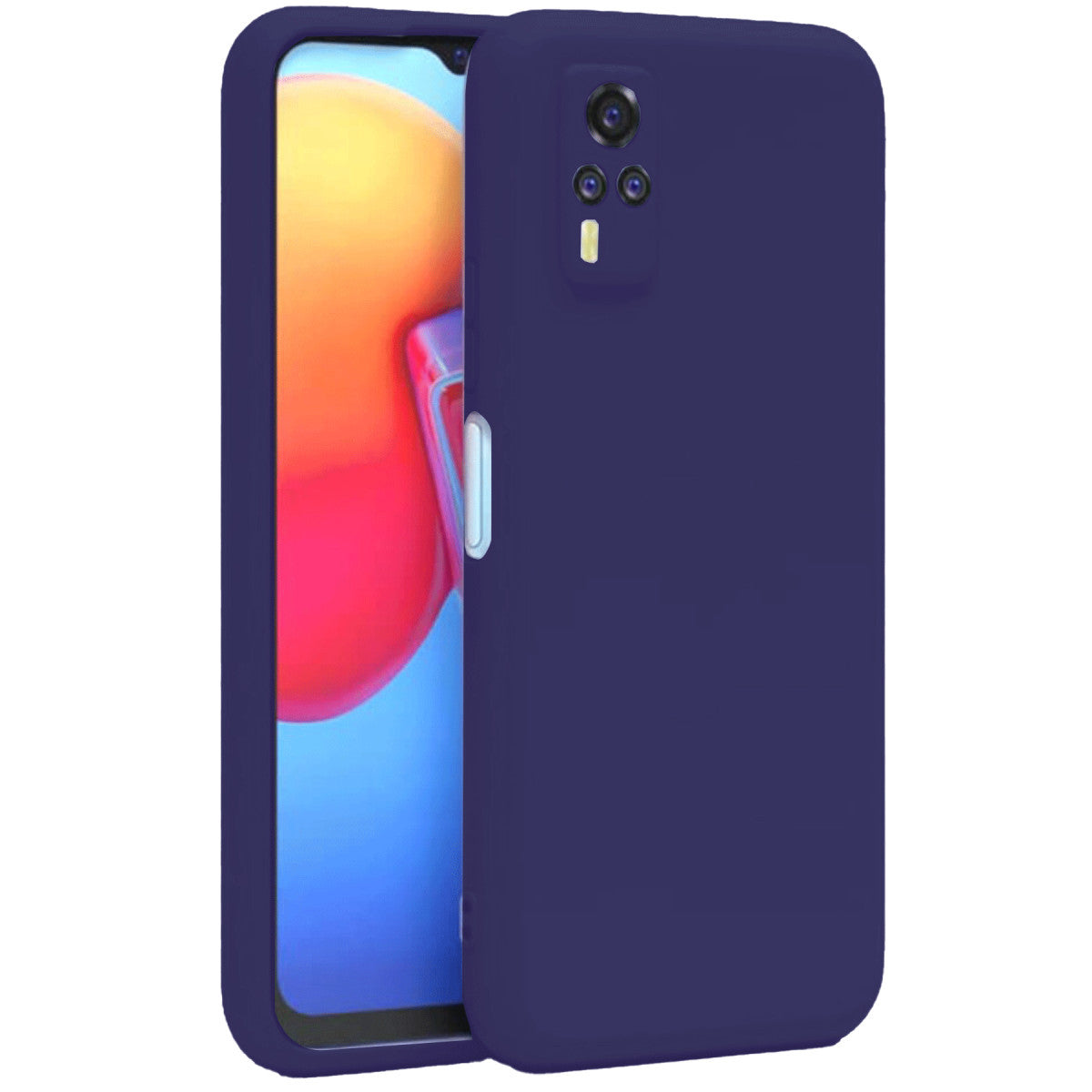 Newface Vivo Y53S Kılıf Nano içi Kadife Silikon