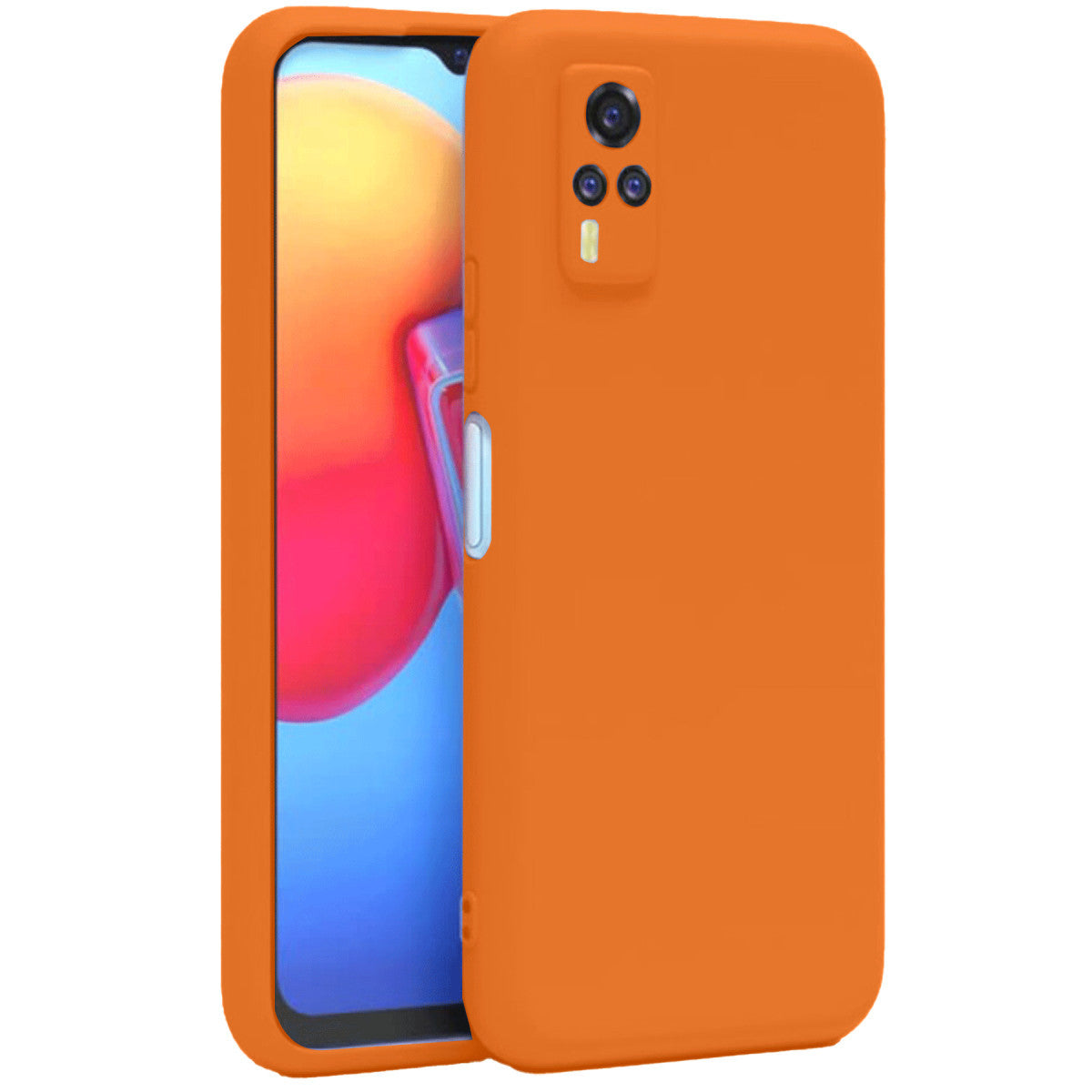 Newface Vivo Y53S Kılıf Nano içi Kadife Silikon