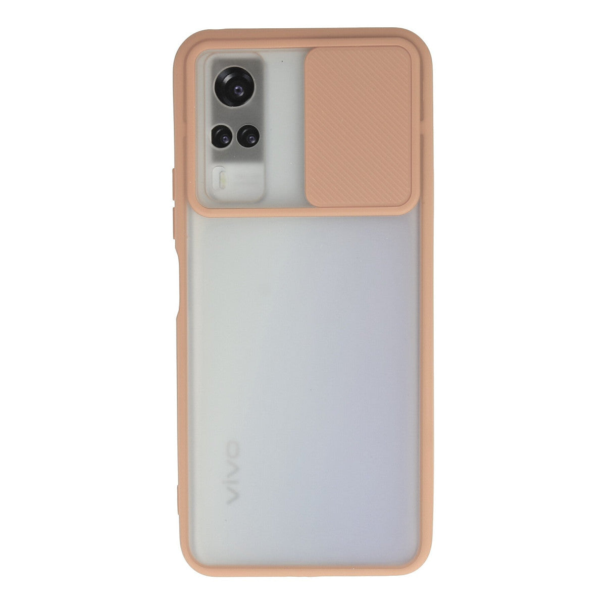 Newface Vivo Y53S Kılıf Palm Buzlu Kamera Sürgülü Silikon