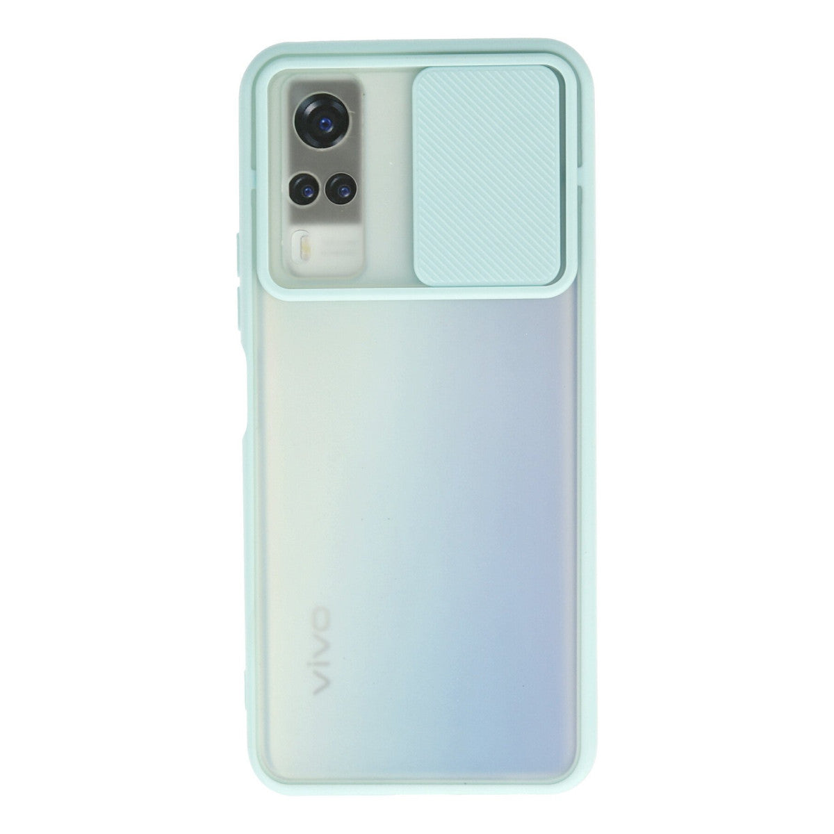 Newface Vivo Y53S Kılıf Palm Buzlu Kamera Sürgülü Silikon
