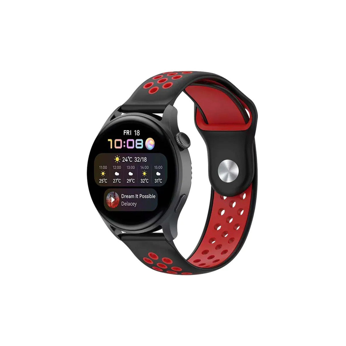 Newface Watch 20mm Spor Delikli Kordon