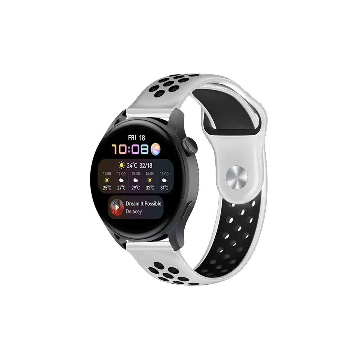Newface Watch 22mm Spor Delikli Kordon