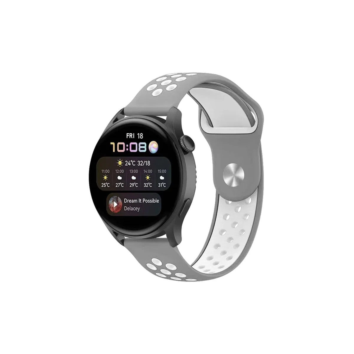Newface Watch 22mm Spor Delikli Kordon