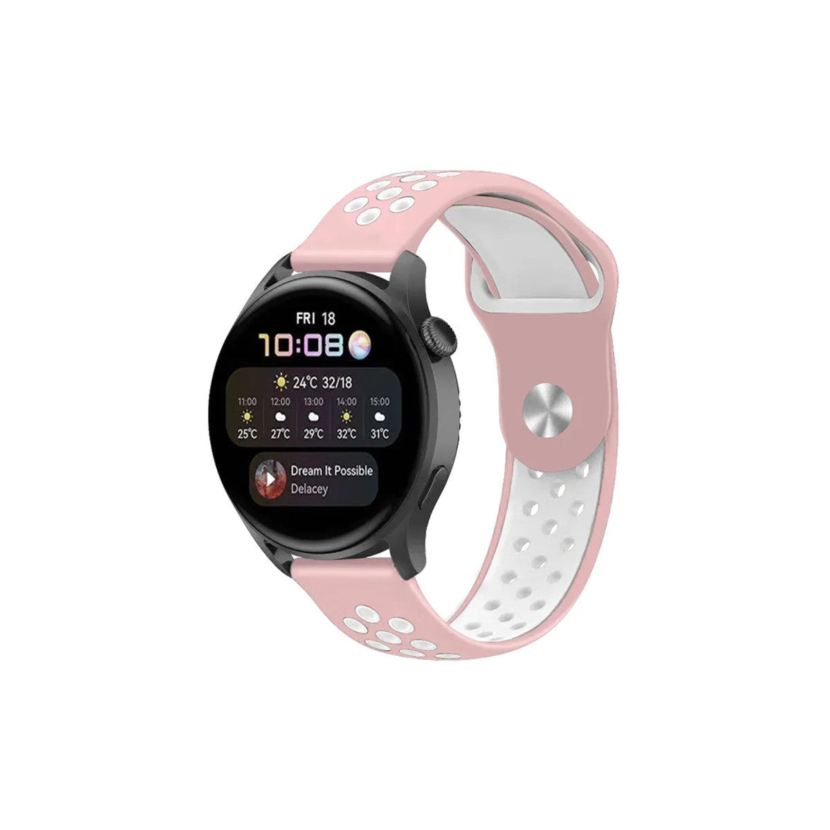 Newface Watch 22mm Spor Delikli Kordon