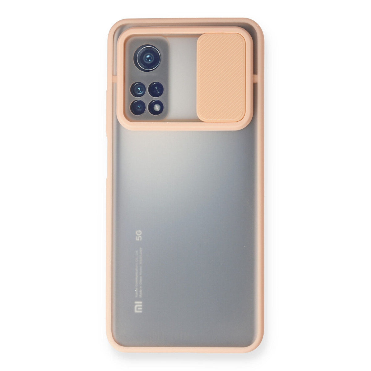 Newface Xiaomi Mi 10T Kılıf Palm Buzlu Kamera Sürgülü Silikon