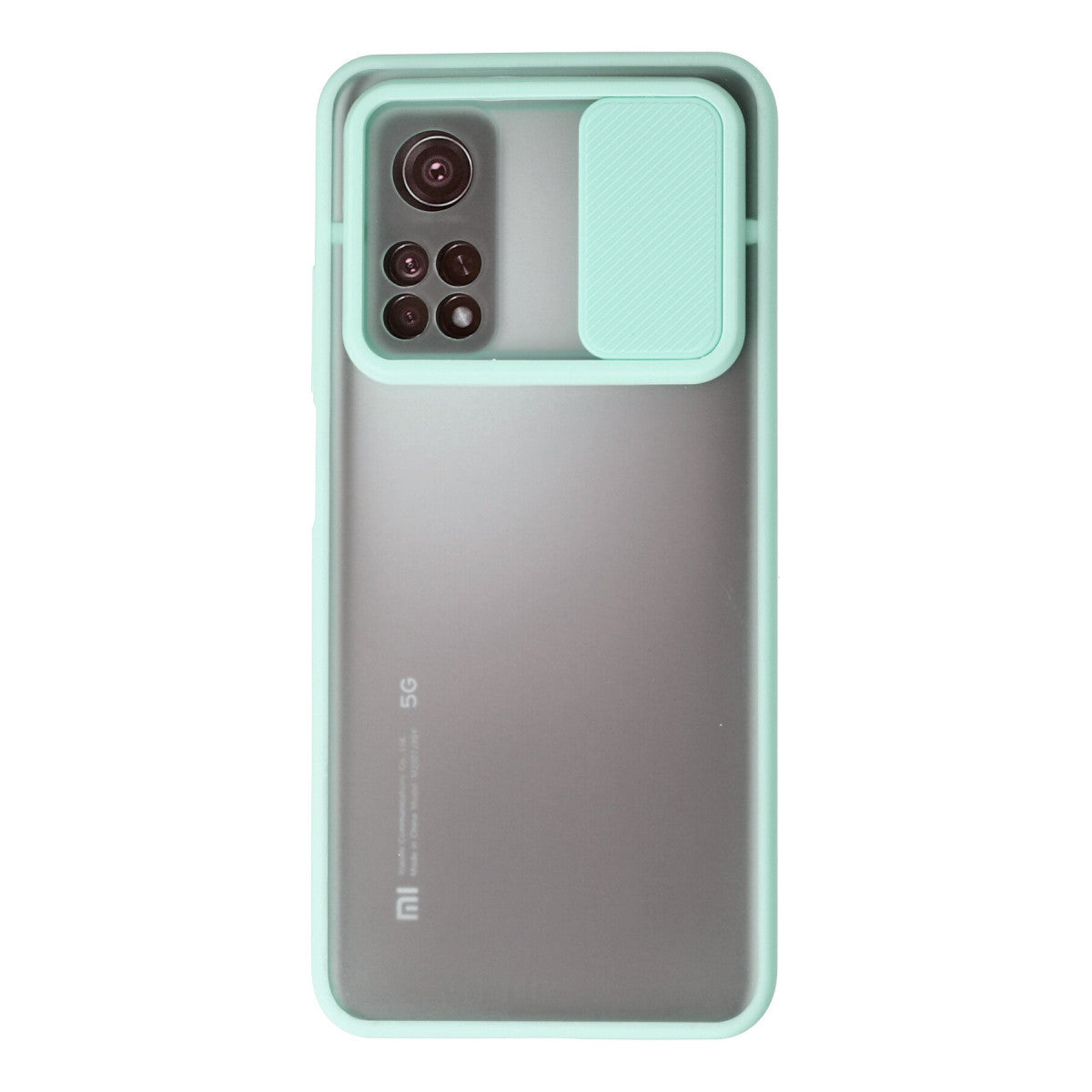 Newface Xiaomi Mi 10T Kılıf Palm Buzlu Kamera Sürgülü Silikon