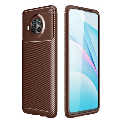 Newface Xiaomi Mi 10T Lite Kılıf Auto Focus Karbon Kapak