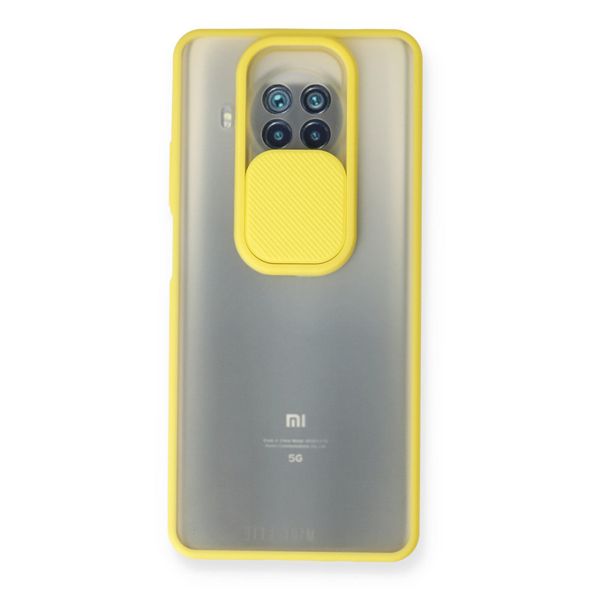 Newface Xiaomi Mi 10T Lite Kılıf Palm Buzlu Kamera Sürgülü Silikon
