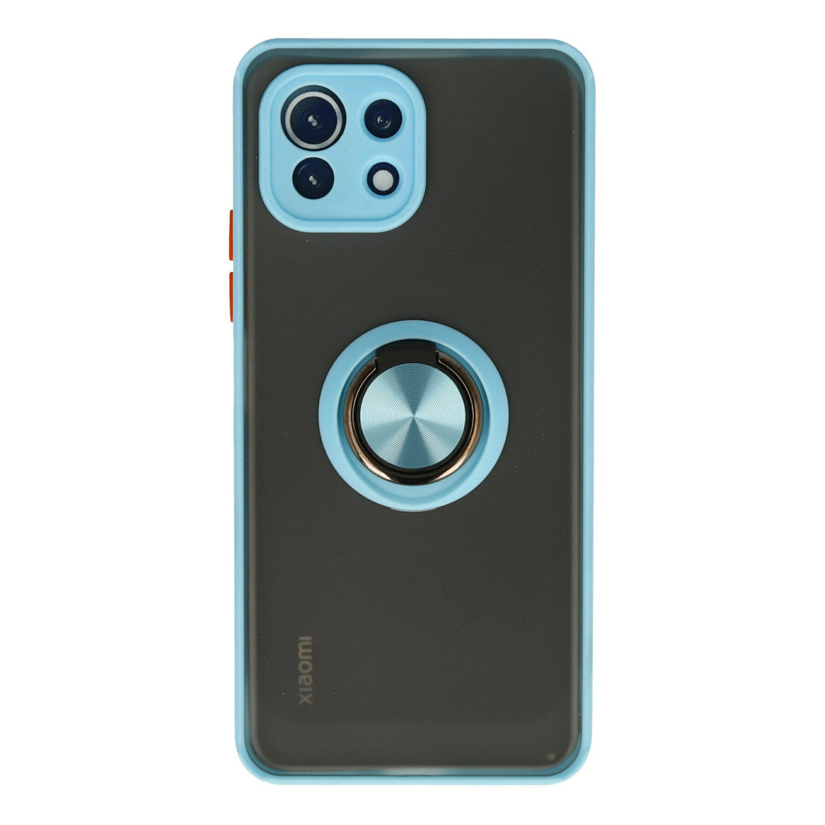 Newface Xiaomi Mİ 11 Lite Kılıf Montreal Yüzüklü Silikon Kapak