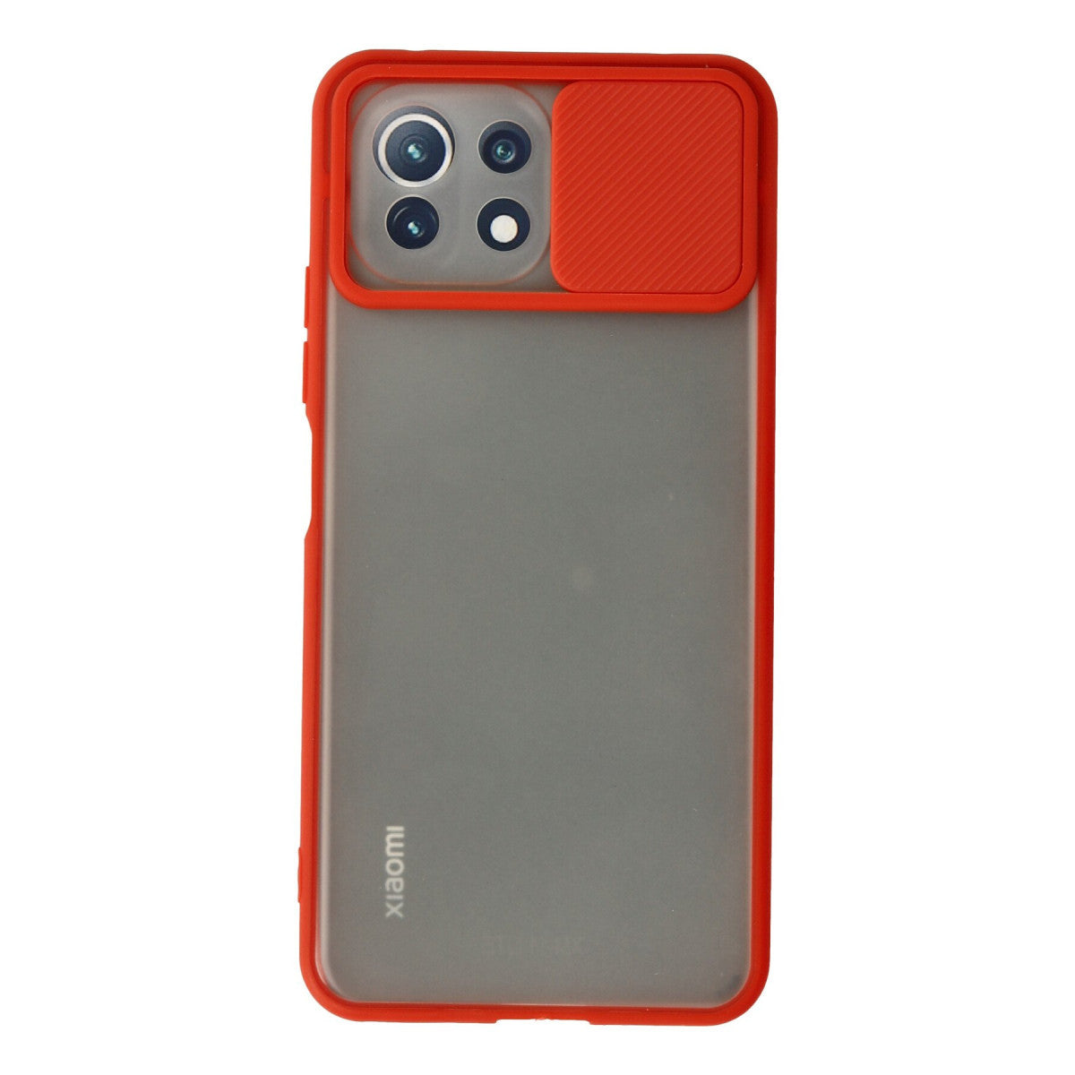 Newface Xiaomi Mİ 11 Lite Kılıf Palm Buzlu Kamera Sürgülü Silikon