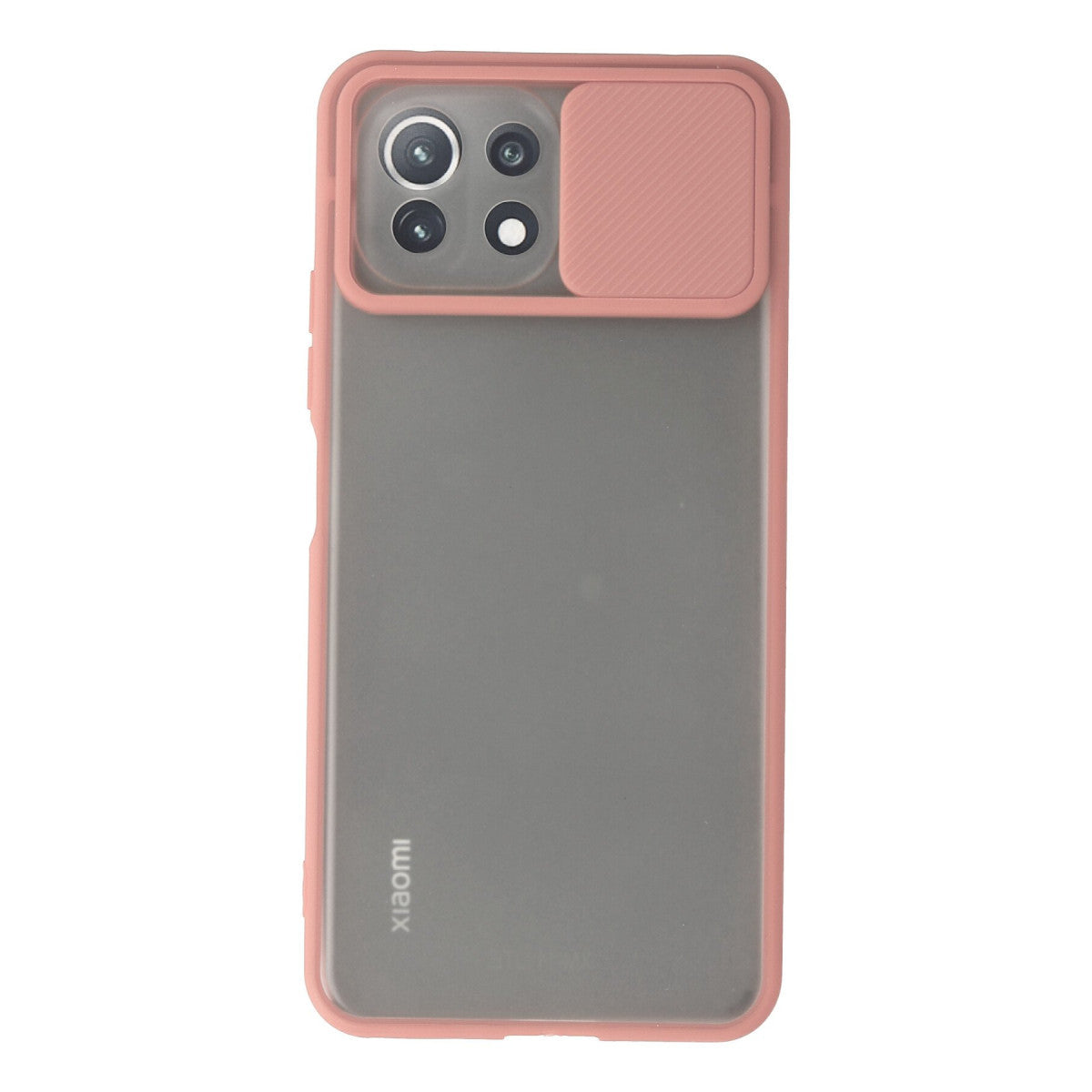 Newface Xiaomi Mİ 11 Lite Kılıf Palm Buzlu Kamera Sürgülü Silikon