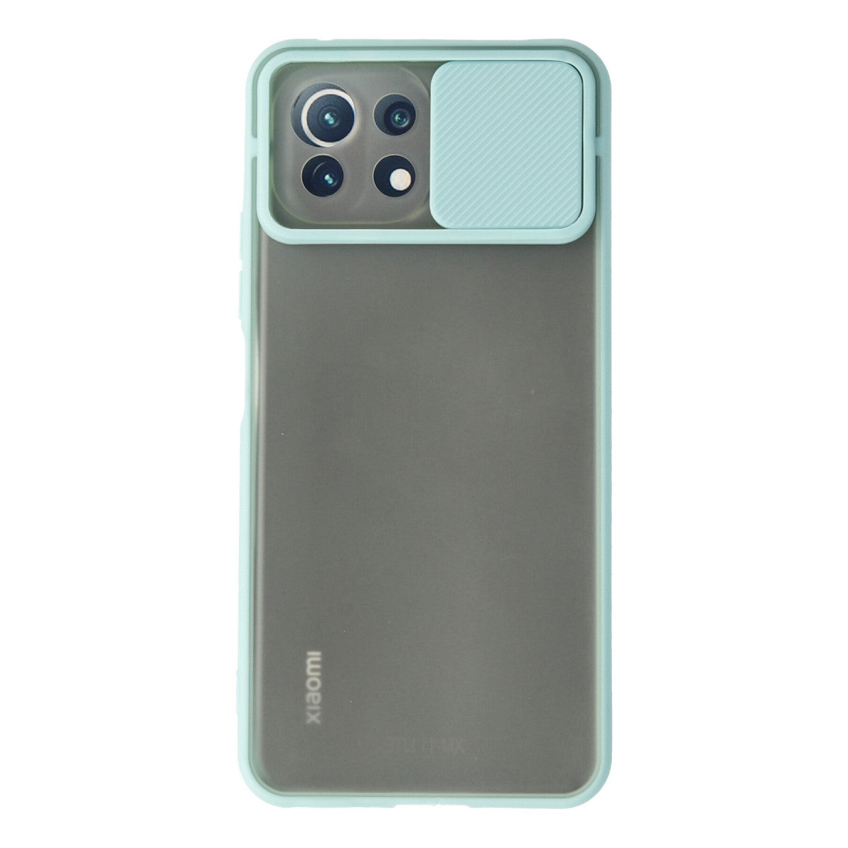 Newface Xiaomi Mİ 11 Lite Kılıf Palm Buzlu Kamera Sürgülü Silikon